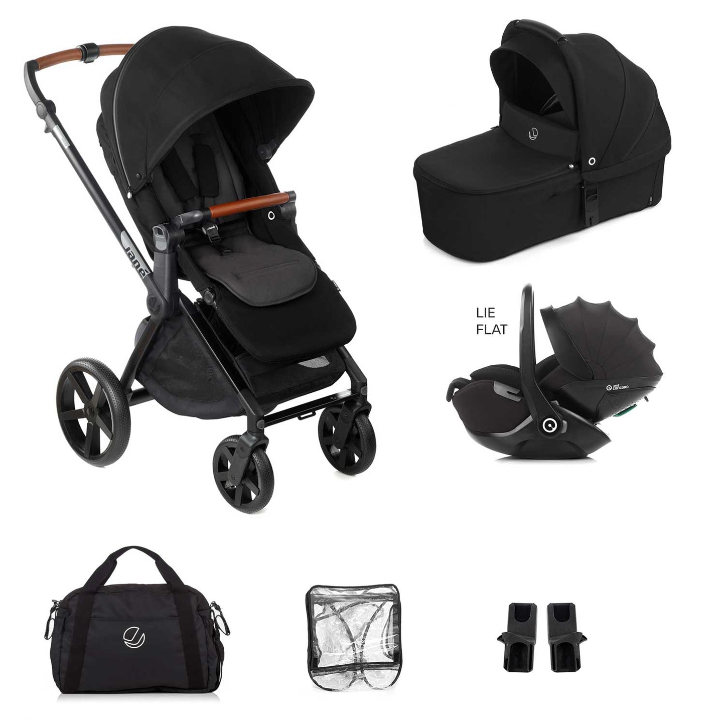 Jane Muum-4 Kombibaby Lie-Flat 360 Travel System