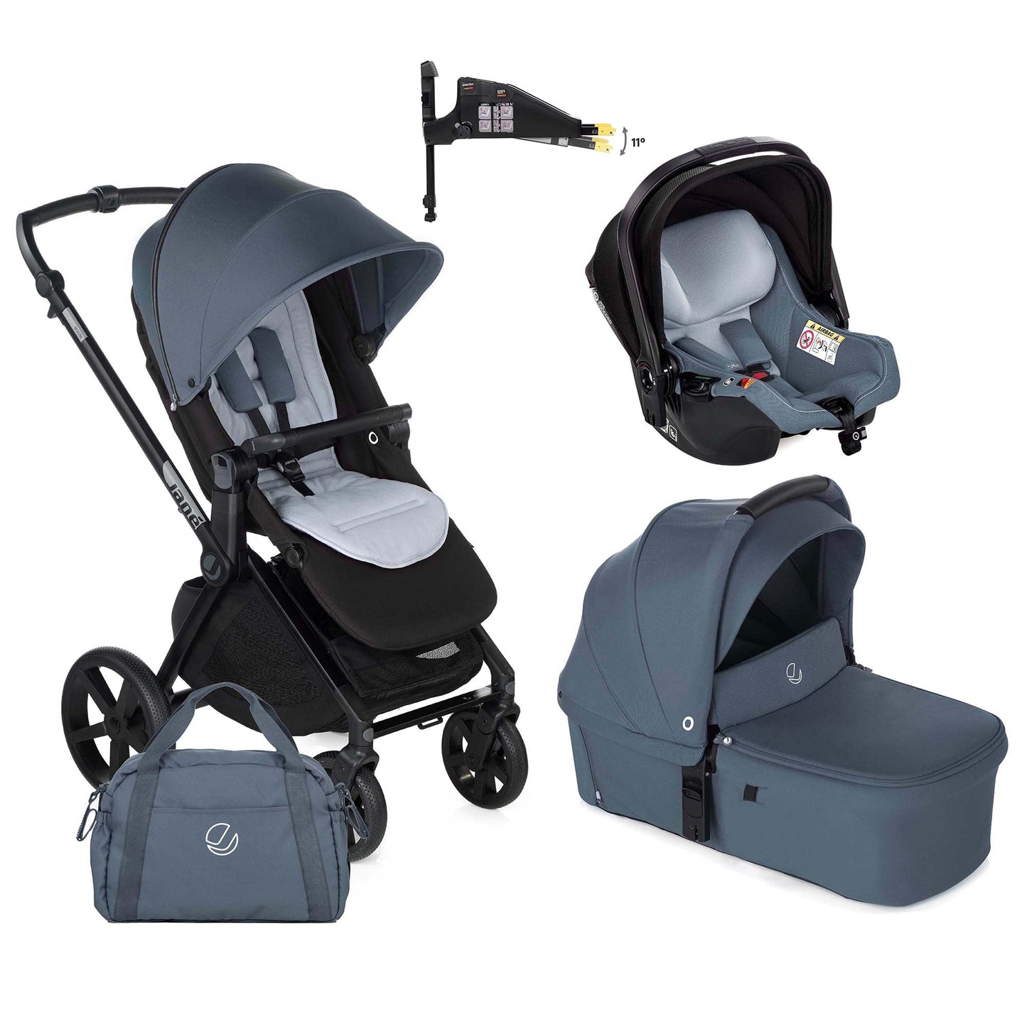 Jane Muum-4 + Trio Koos Travel System