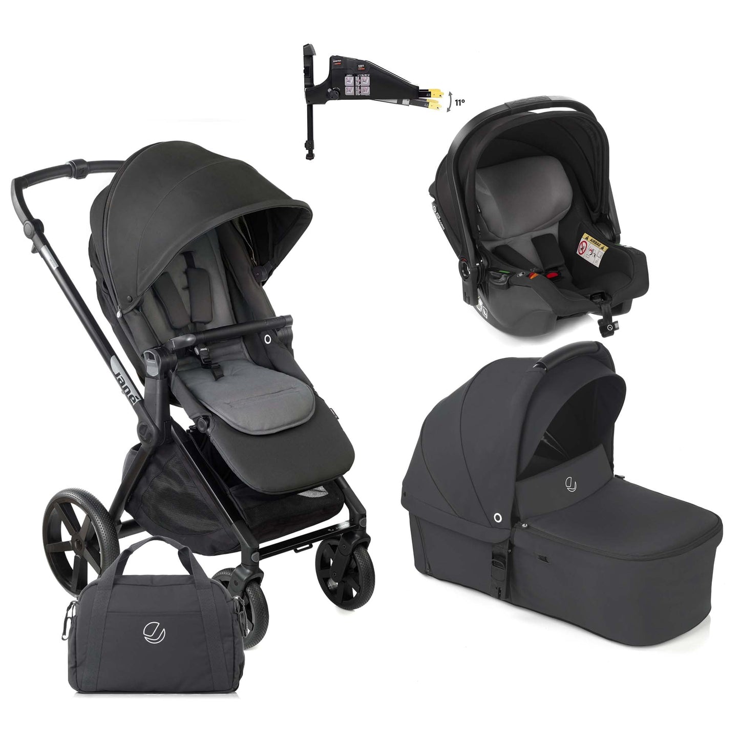 Jane Muum-4 + Trio Koos Travel System