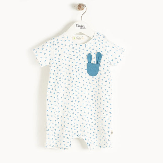 The Bonnie Mob Snug Shorty Playsuit - Blue