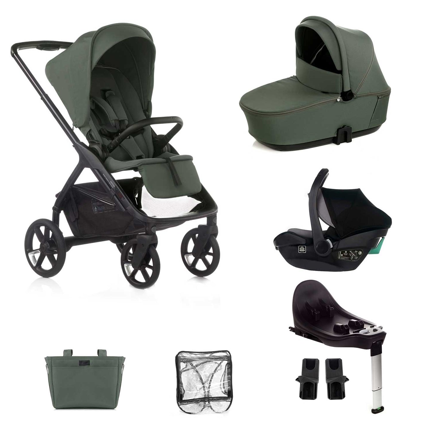 Jane Keep 3in1 + Sleep Carrycot + Travel Carrier Baby Car Seat Bundle