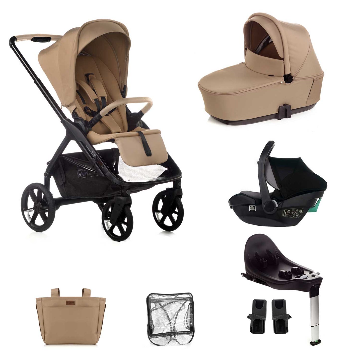 Jane Keep 3in1 + Sleep Carrycot + Travel Carrier Baby Car Seat Bundle