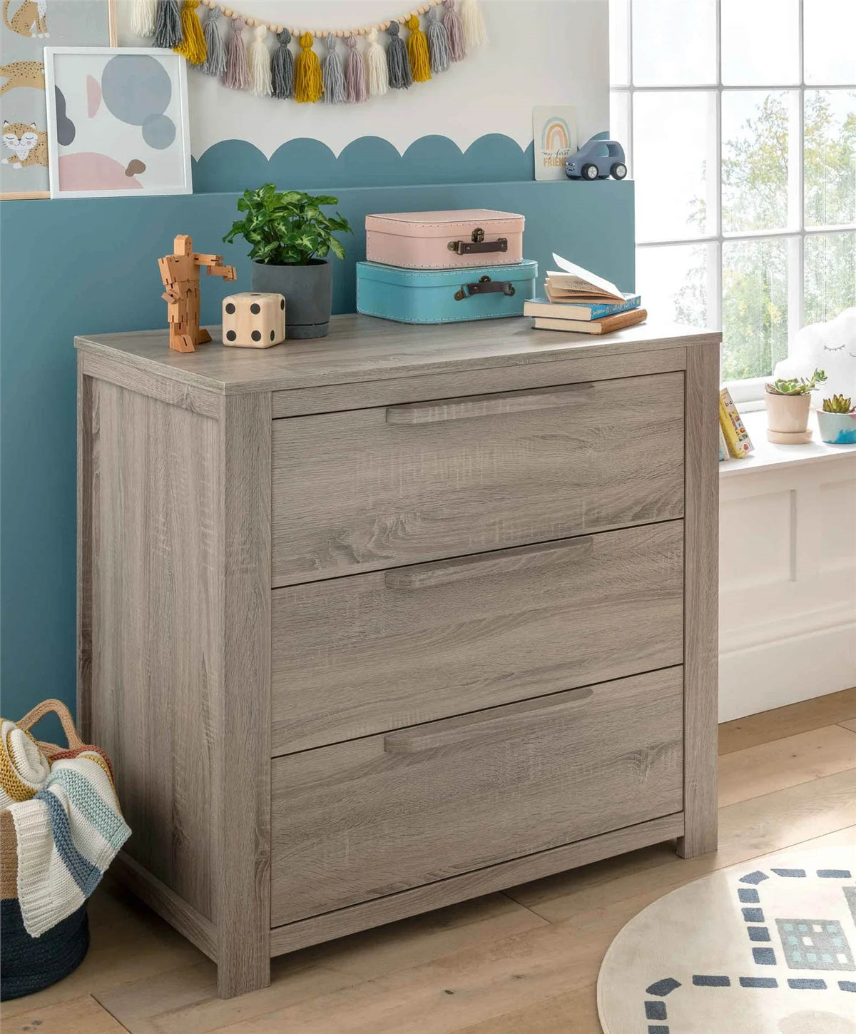 Mamas & Papas Franklin 2 Piece Cotbed Set with Dresser Changer