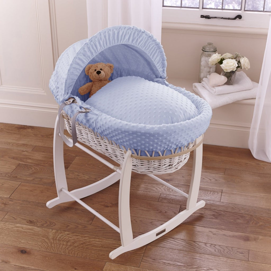 Clair De Lune Deluxe Rocking Moses Basket Stand