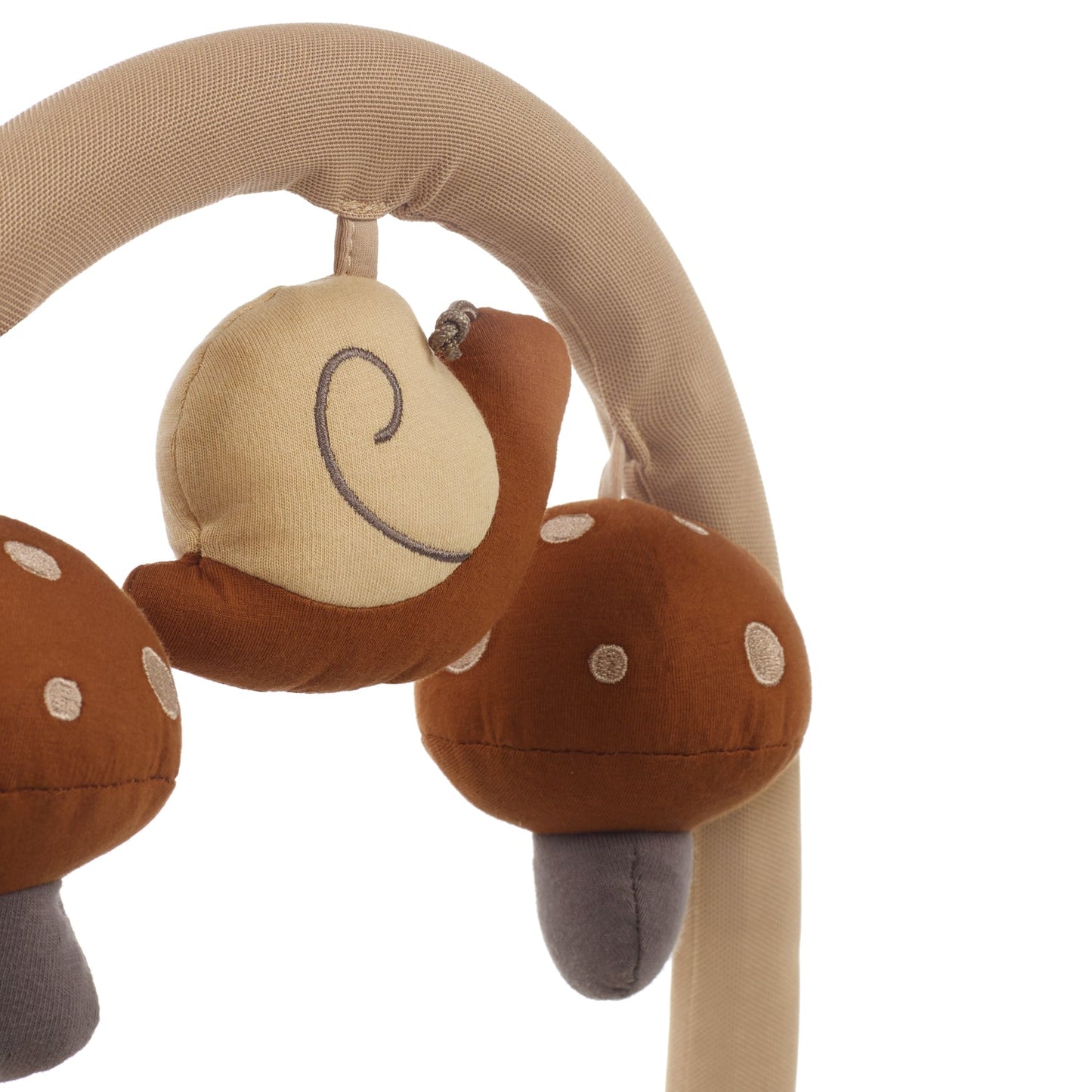 Jane Fold Hammock Baby Rocker with Toy Arch & Reversible Newborn Cushion, Star