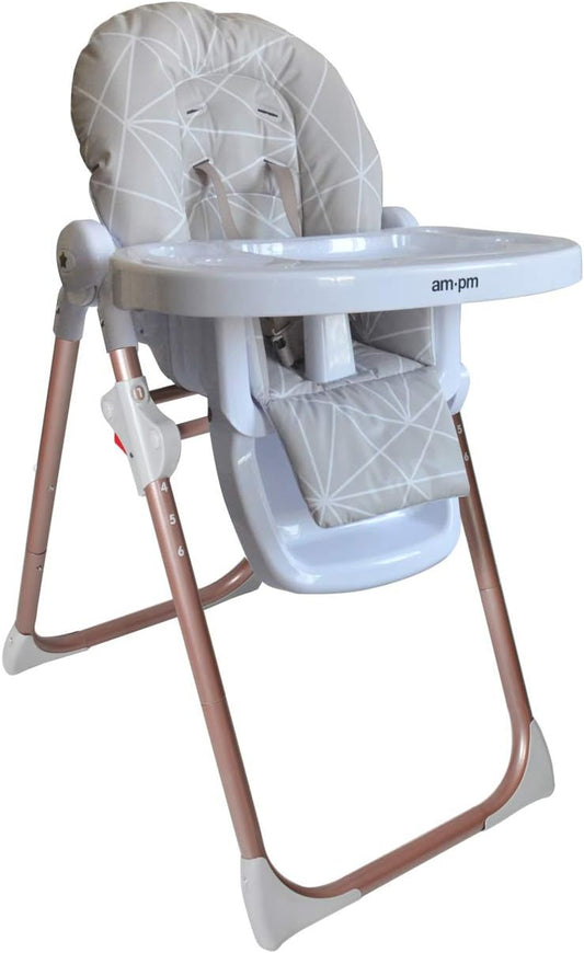 My Babiie Christina Milian AMPM Geometric Mocha Premium Highchair