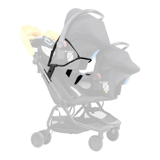 Mountain Buggy Universal Car Seat Adaptor Nano Duo Twin, belt + frame