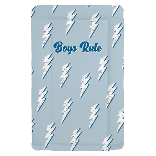 Mollydoo Baby Boys Rule Baby Changing Mat