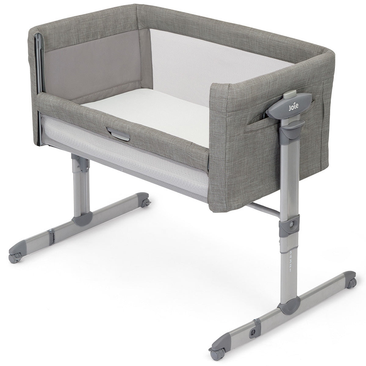 Joie Versatrax On the Go Encore 7-Piece Travel System & Nursery Bundle, Shale