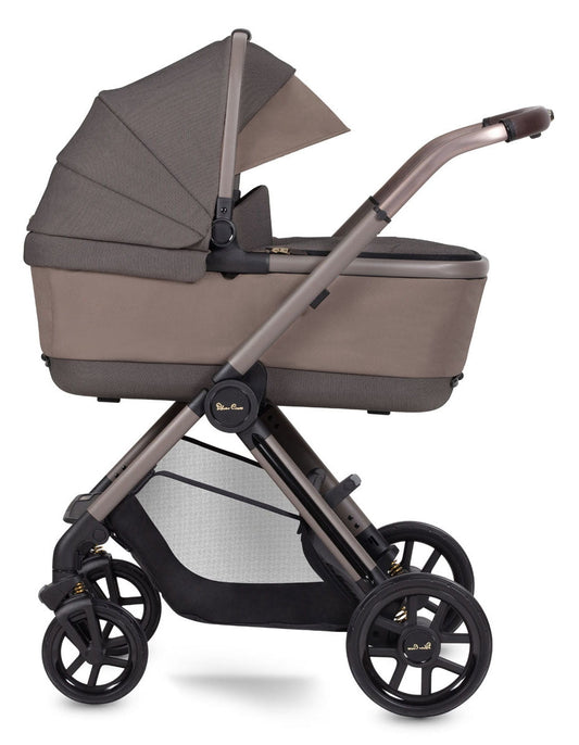 Silver Cross Reef + First Bed Folding Carrycot, Earth