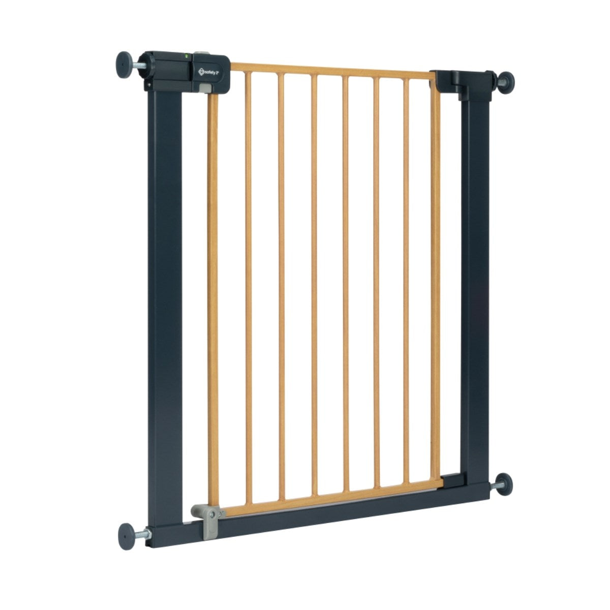 Safety 1st Easy Close Metal SecureTech Pressure Gate 73-80cm, Wood Effect