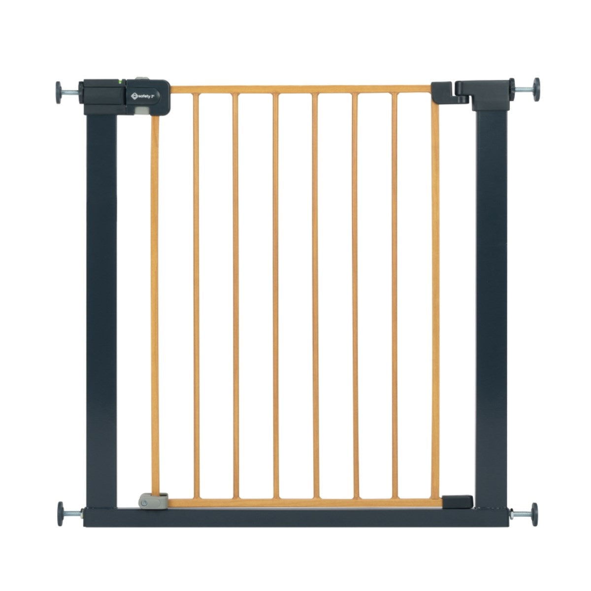 Safety 1st Easy Close Metal SecureTech Pressure Gate 73-80cm, Wood Effect