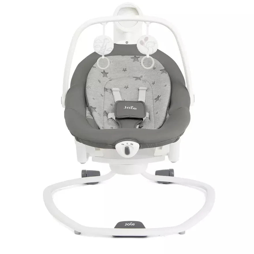 Joie Serina 2in1 Baby Swing & Rocker with Vibration & Lullabies - Cosmo Grey