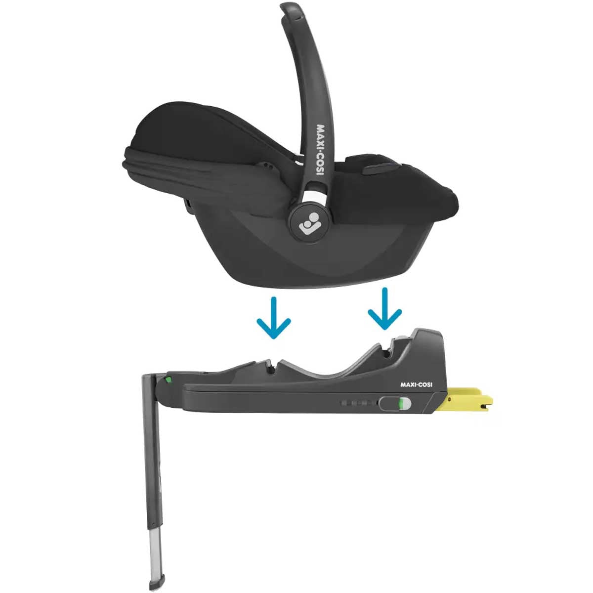 BabyStyle Oyster 3 Essential Cabriofix i-Size Bundle, Fossil