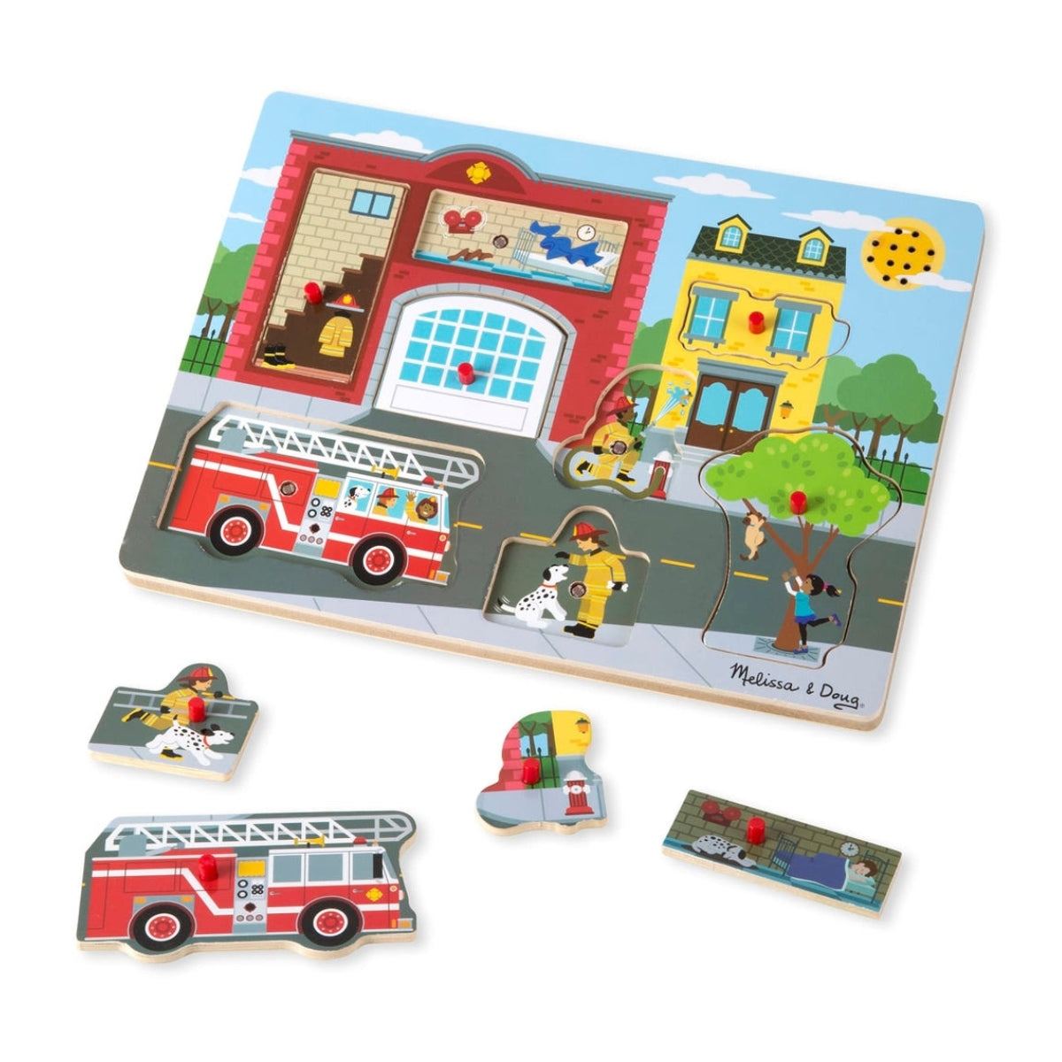 Melissa & Doug Fire Engine Sound Puzzle