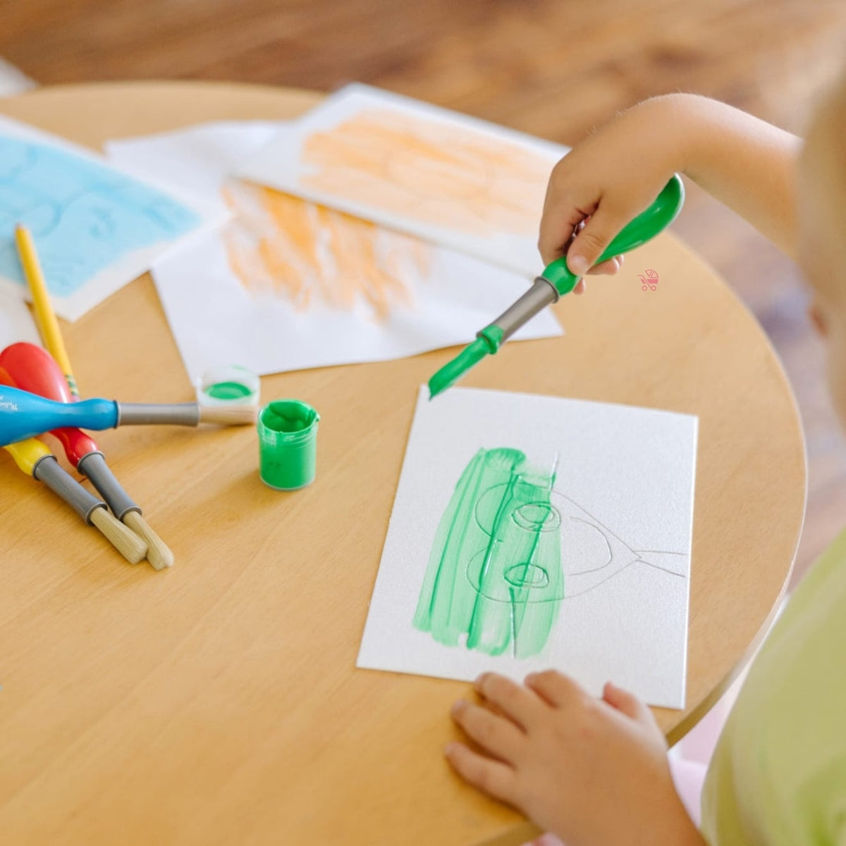 Melissa & Doug Jumbo Paint Brushes