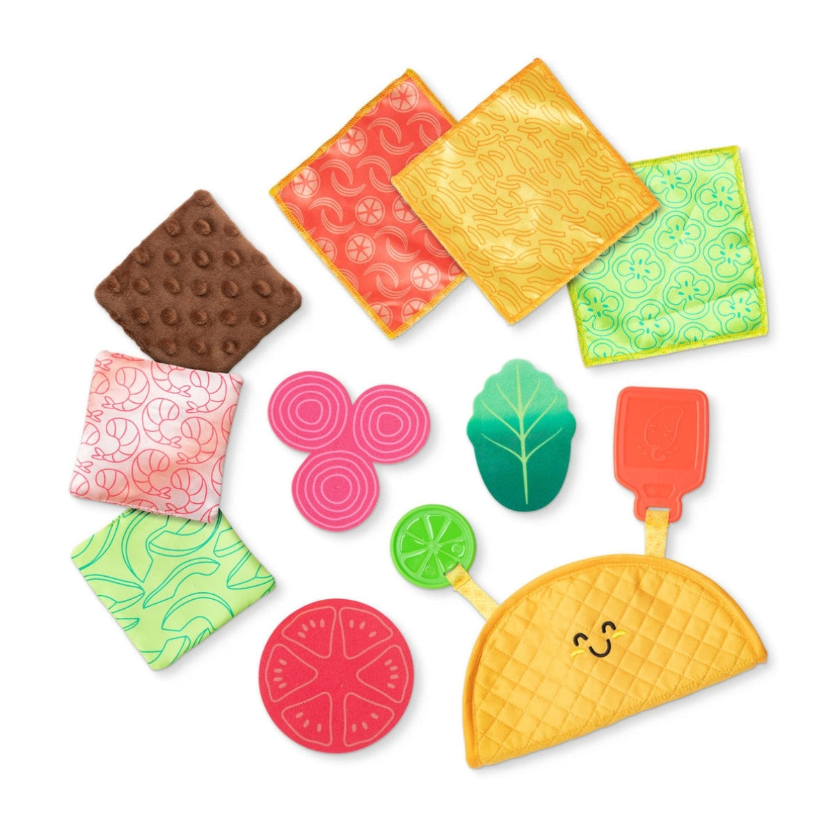 Melissa & Doug Touch & Feel Taco Soft Toy, 6 months+