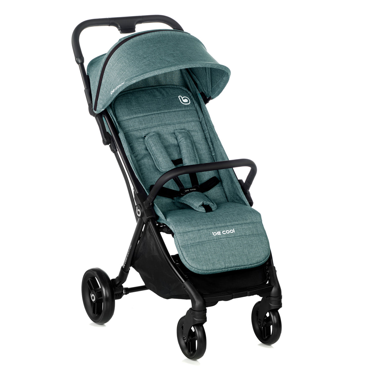 Be Cool Quick Fold Luxe Compact Fold Stroller & Footmuff / Liner 0-22kg, 0-4 years