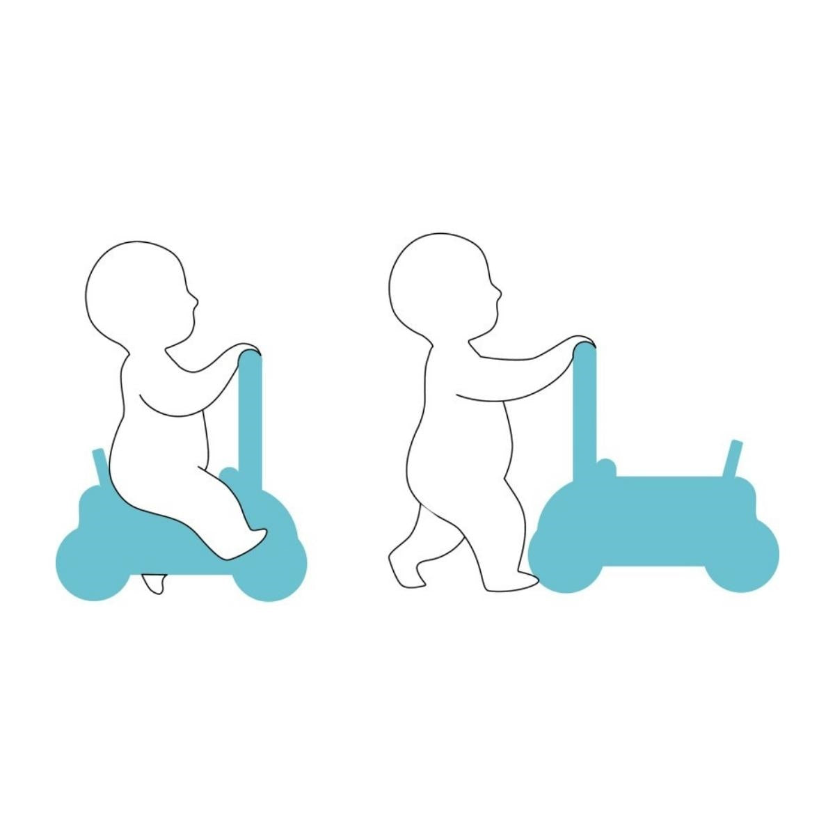 Vilac 3-in-1 Push Along Trolley