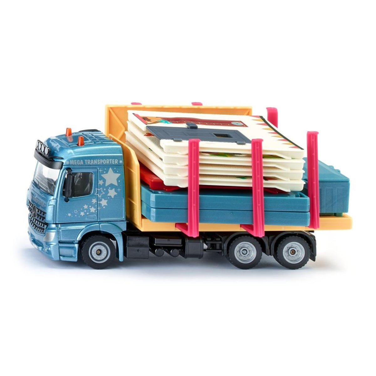 Siku Mercedes-Benz Mobile Prefab House Transporter