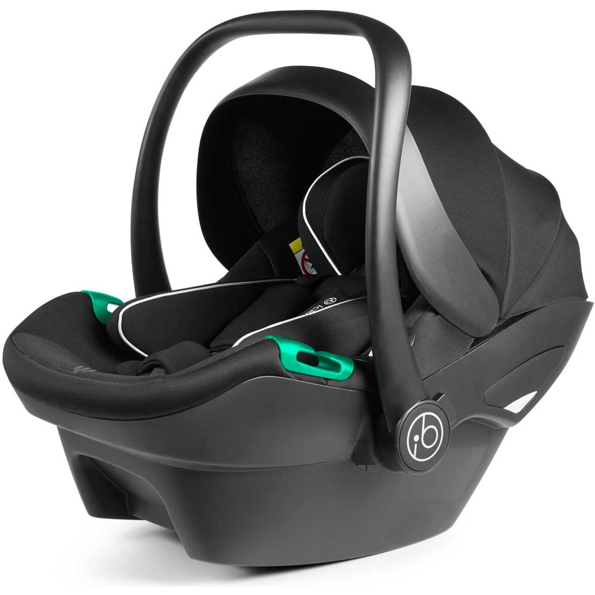 Ickle Bubba Cosmo All-in-One i-Size Travel System with ISOFIX Base, Gunmetal / Black / Tan