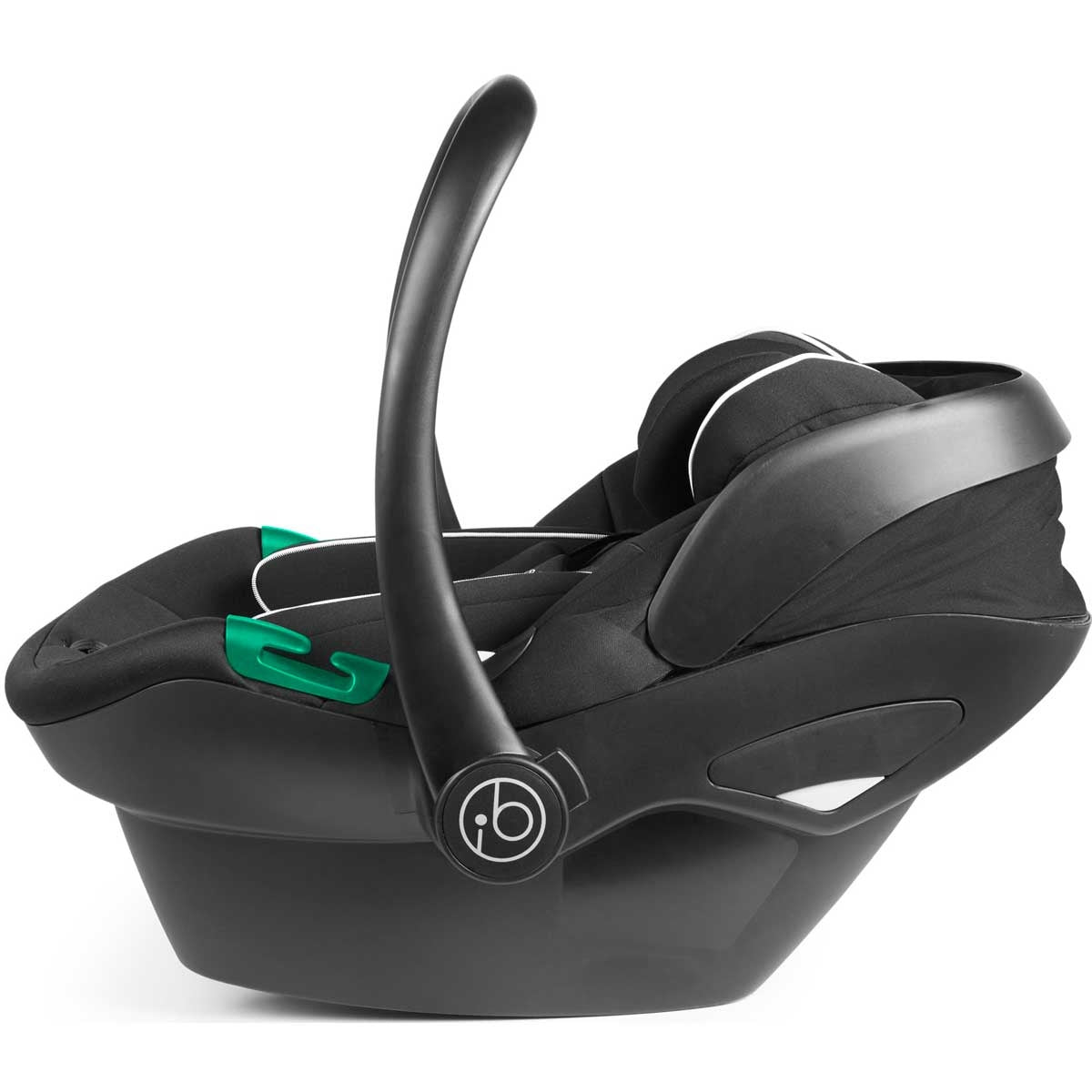 Ickle Bubba Cosmo All-in-One i-Size Travel System with ISOFIX Base, Gunmetal / Black / Tan
