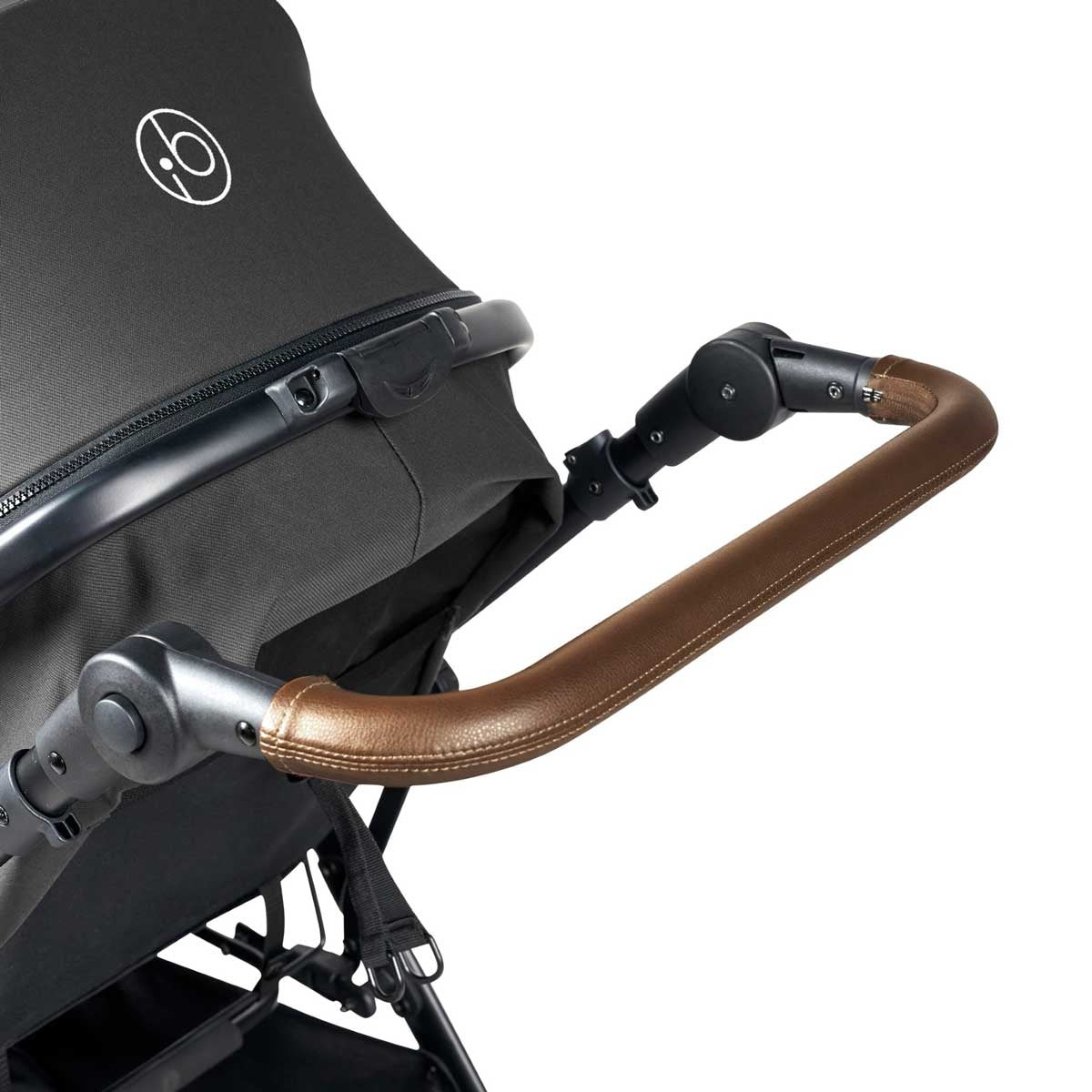 Ickle Bubba Cosmo 2-in-1 Pram & Pushchair - Black / Graphite Grey / Tan