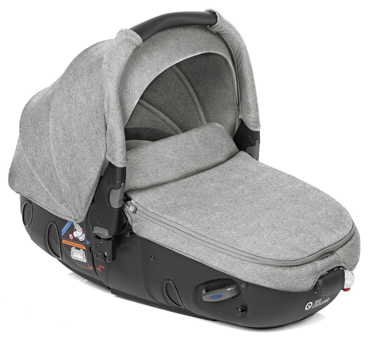 Jane Newel + Matrix Light 2 Premium Travel System & Starter Nursery Bundle, Dim Grey