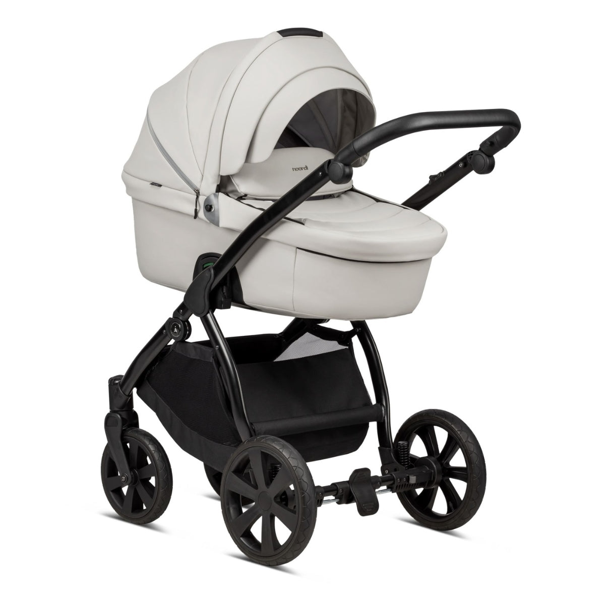 Noordi Fjordi Leather 3in1 Essential Starter Travel & Nursery Bundle, Cloud