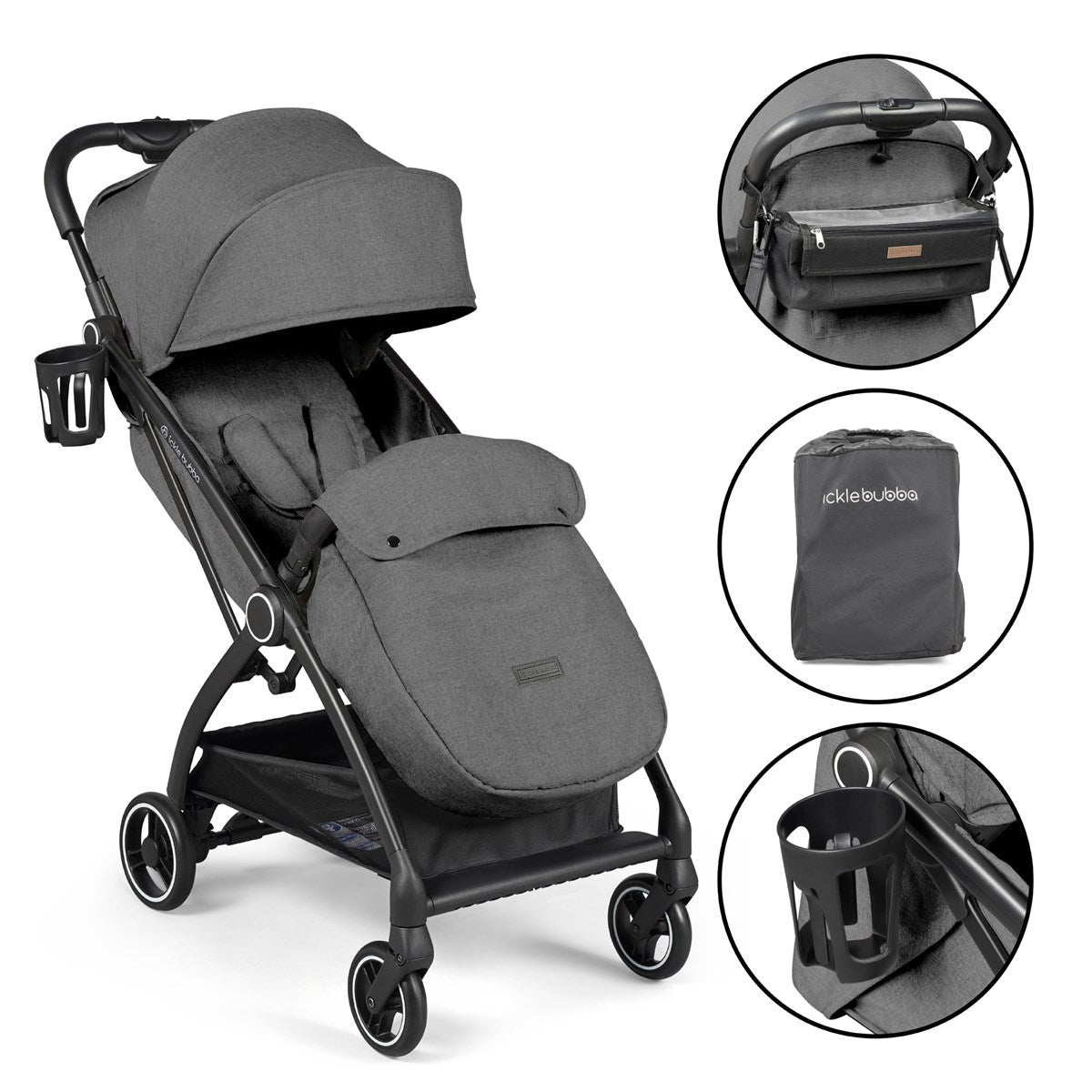 Ickle Bubba Aries Prime Auto-Fold Stroller