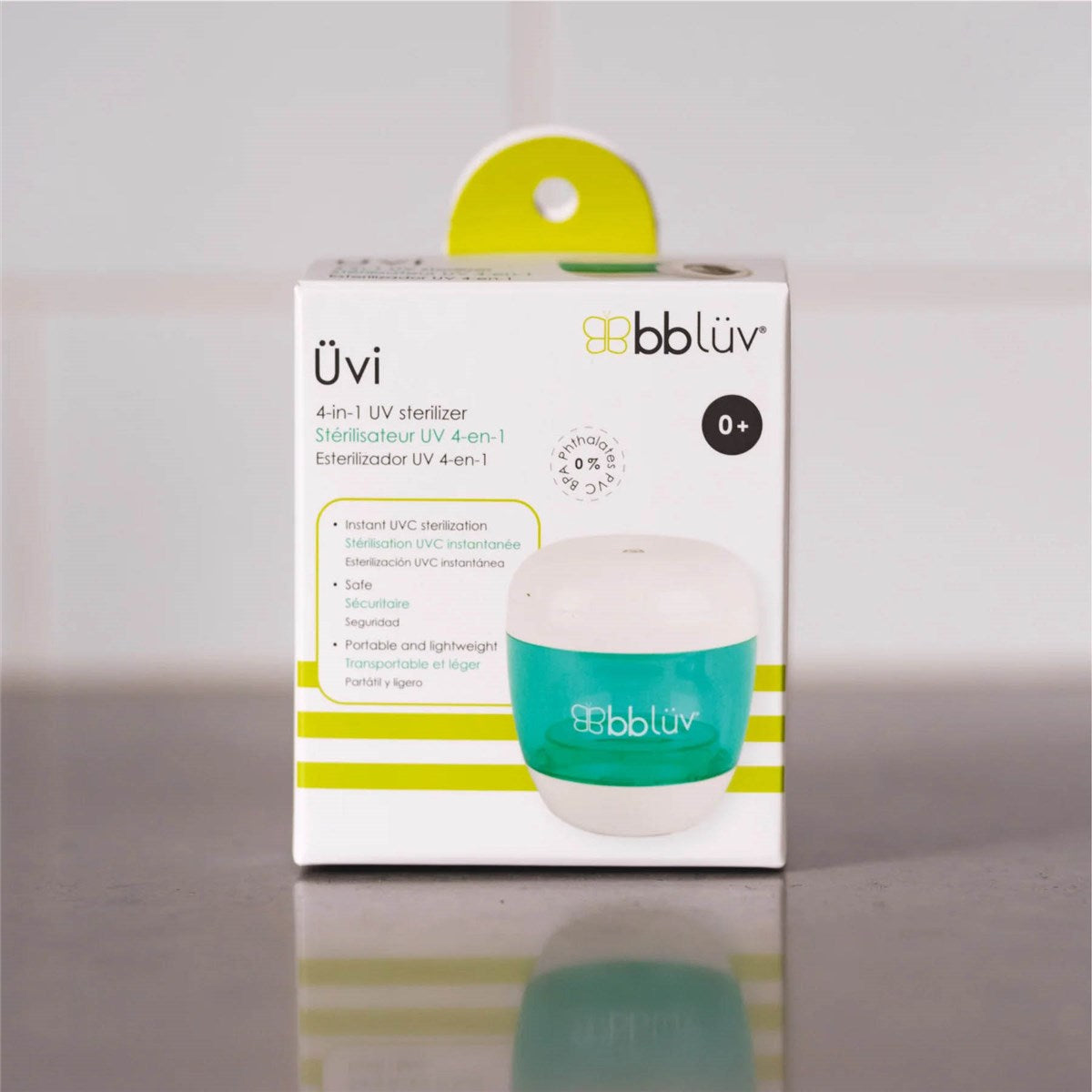 bblüv - Üvi - 4-in-1 Portable Pacifier & Nipple UV Sterilizer