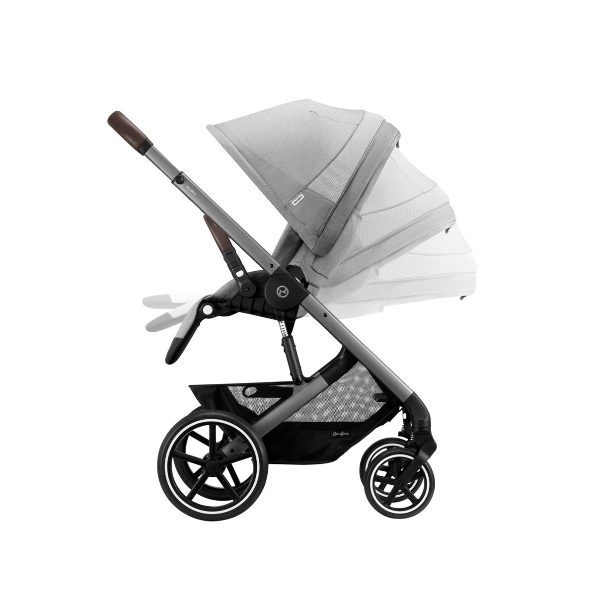 Cybex Balios S Lux 10 Piece Bundle with Cloud T, Lava Grey