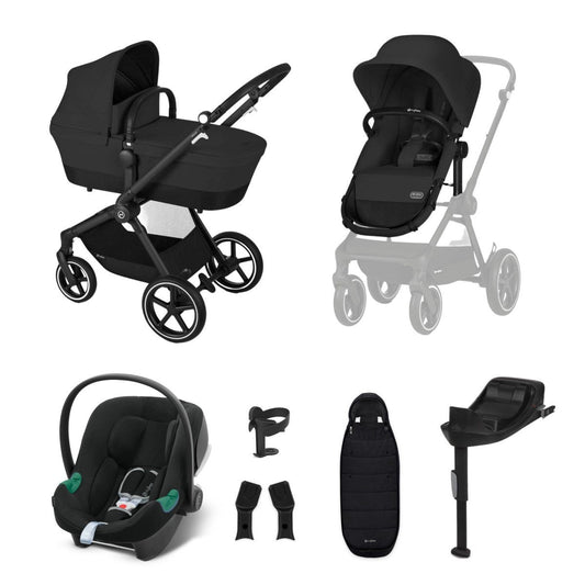 Cybex Eos Lux 9 Piece Travel System Bundle