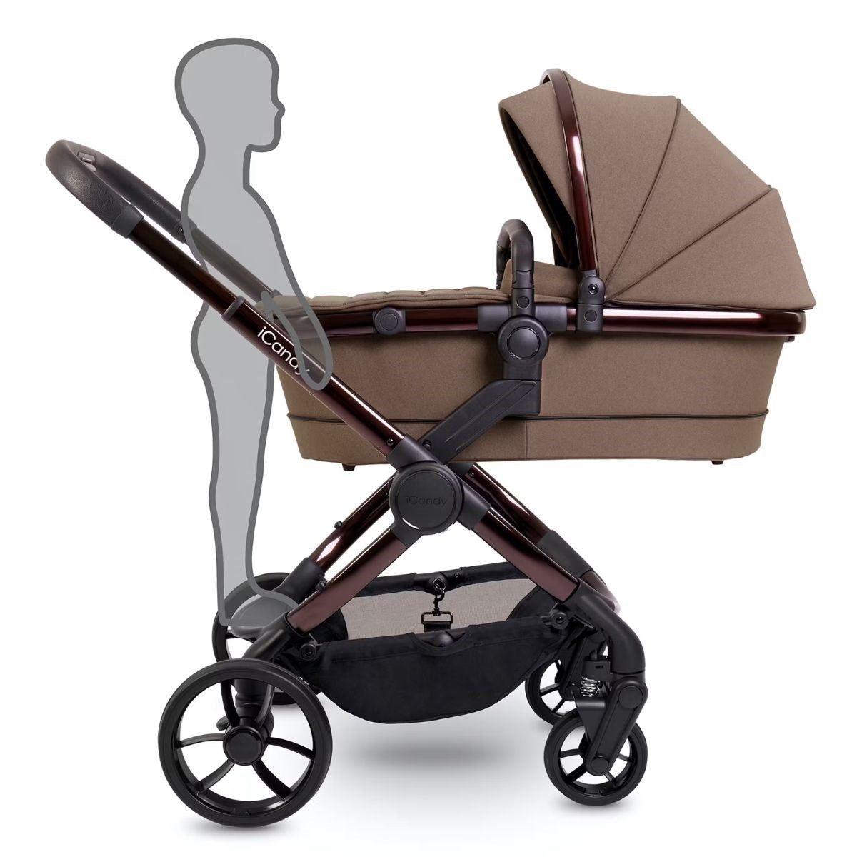 iCandy Peach 7 Pushchair and Carrycot Complete Bundle, Coco Edition