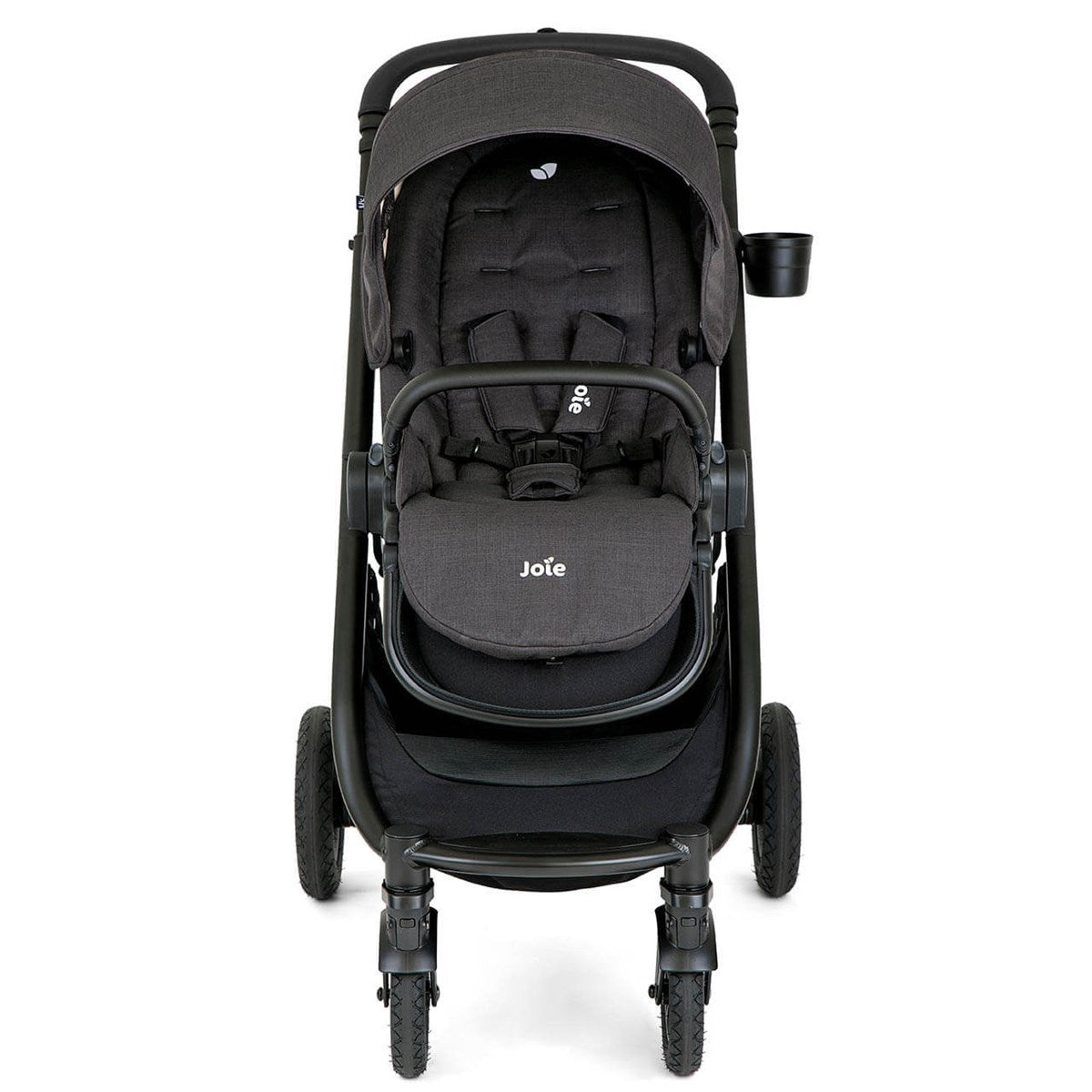 Joie Versatrax On the Go Encore 7-Piece Travel System & Nursery Bundle, Shale