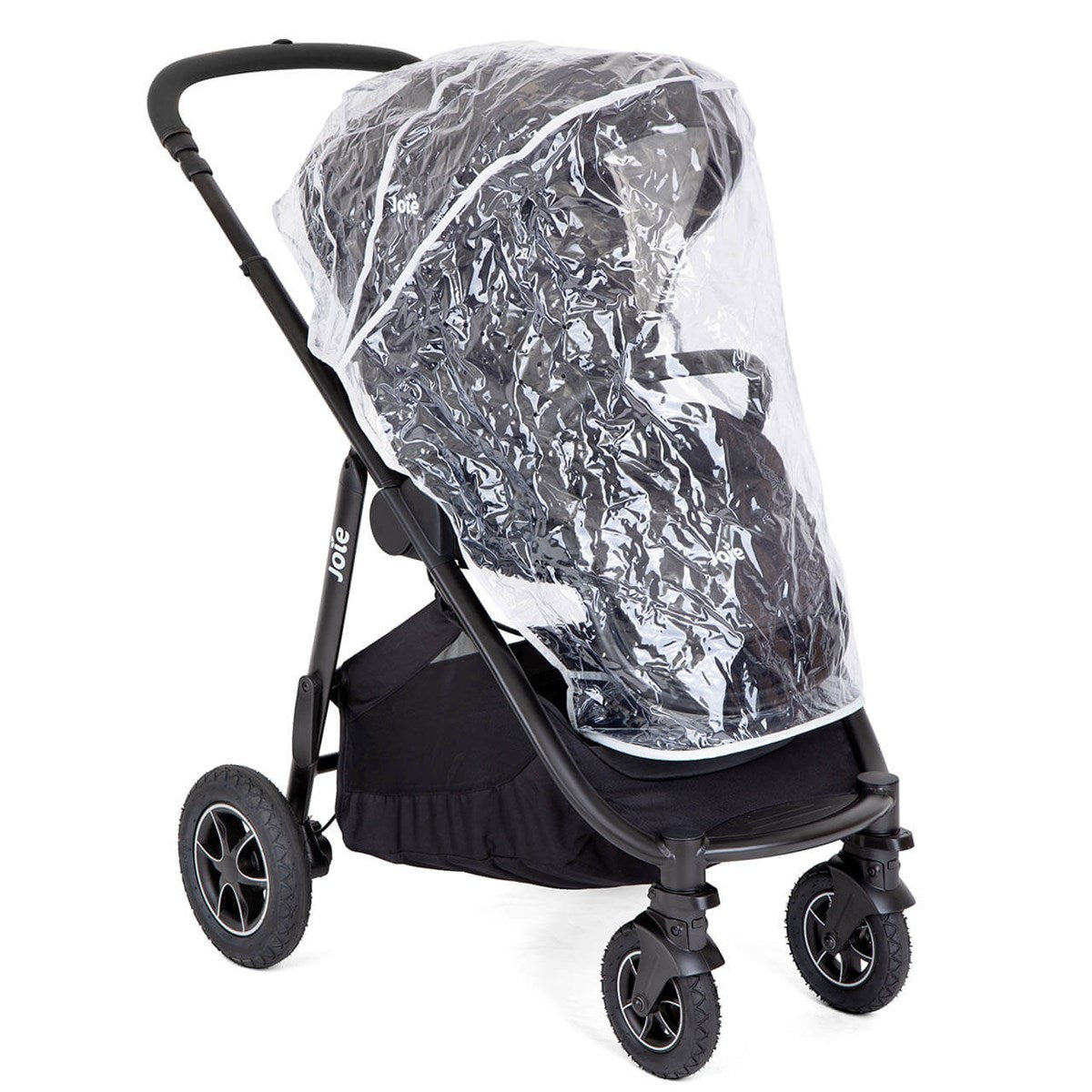 Joie Versatrax On-The-Go Encore 4 Piece Travel System Bundle with Rotating Car Seat, Fern