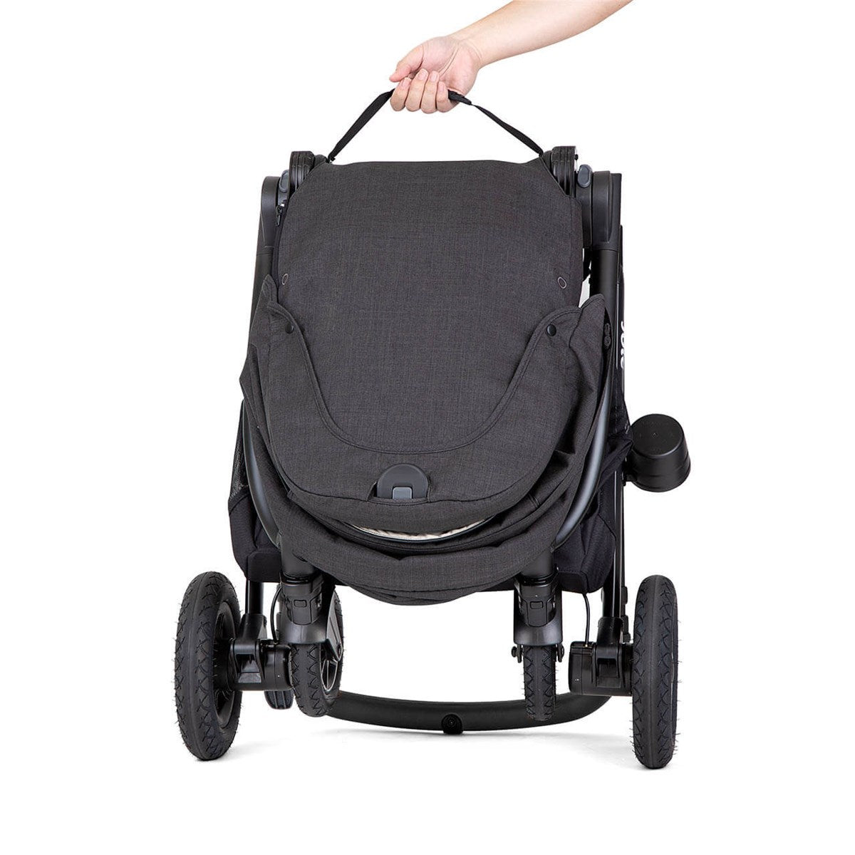 Joie Versatrax On-The-Go Encore 4 Piece Travel System Bundle with Rotating Car Seat, Fern