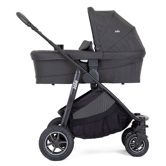 Joie Versatrax On the Go Encore 7-Piece Travel System & Nursery Bundle, Shale