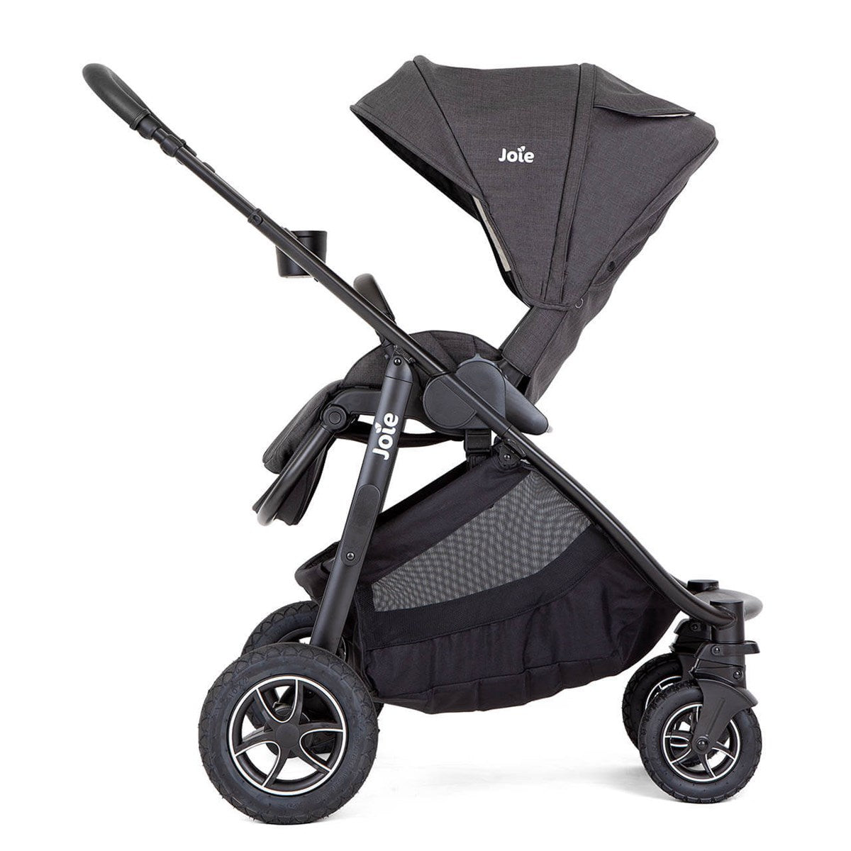 Joie Versatrax On the Go Encore 7-Piece Travel System & Nursery Bundle, Shale