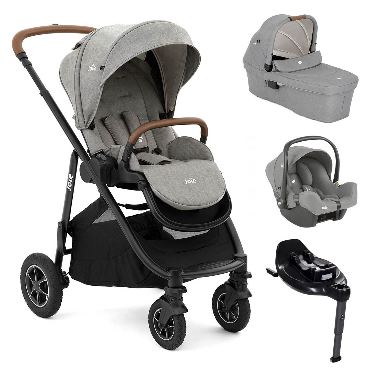 Joie Versatrax Luxury Bundle With 360° Car Seat And base