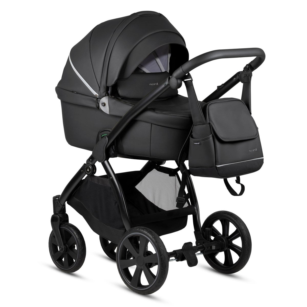 Noordi Fjordi V1 Leather - 2in1 Pushchair with ThermoCot™ Carrycot