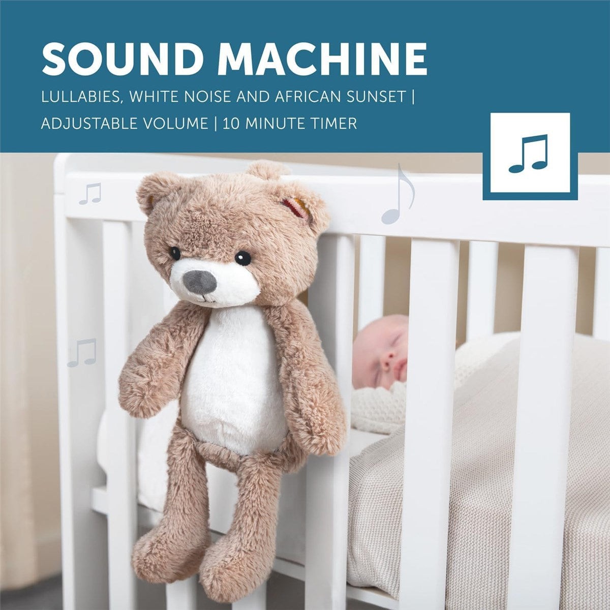 Zazu Brody the Bear Soother, Nightlight, and Sleeptrainer for Better Sleep