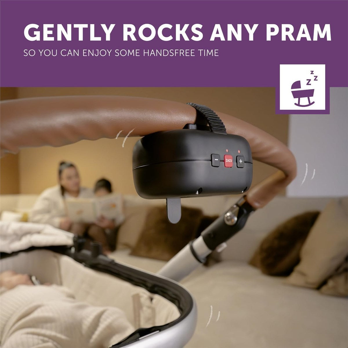 Zazu Robby The Baby Rocker, Automatic with Cry Sensor