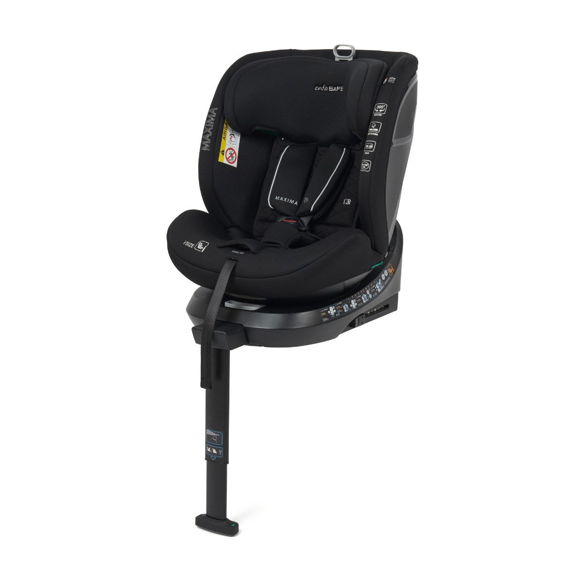 Enfasafe Maxima 360 Rotating i-Size Car Seat, 40-150 cm, 0-12 years