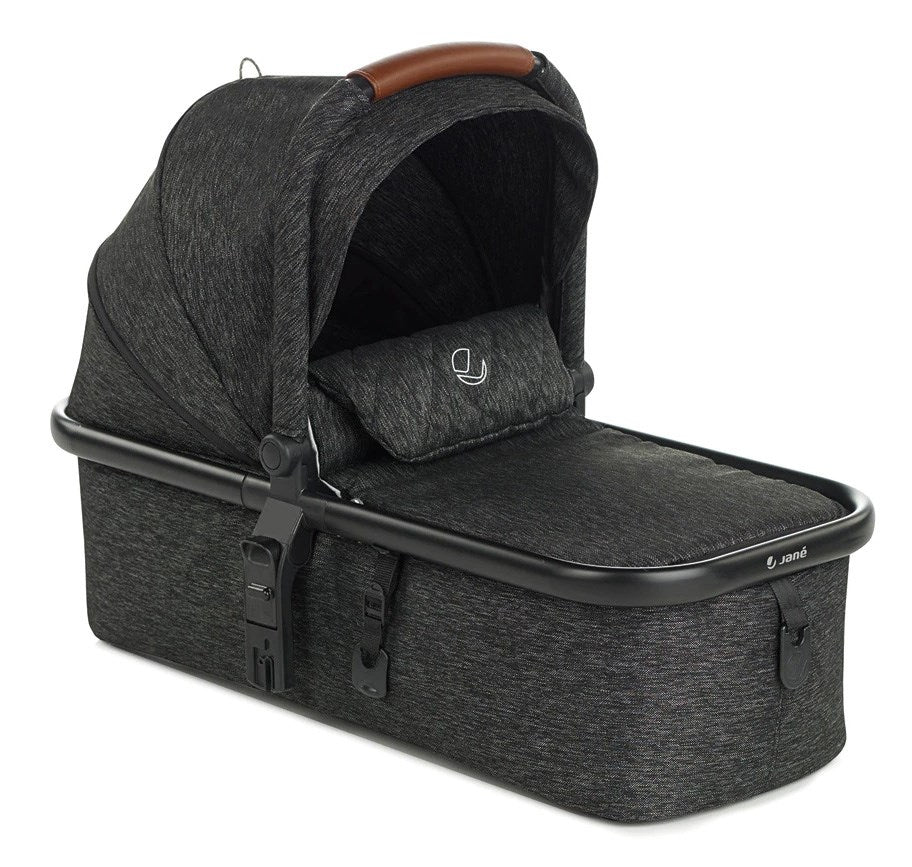 Jane Muum Pro Essential Travel System & Starter Nursery Bundle, Cold Black