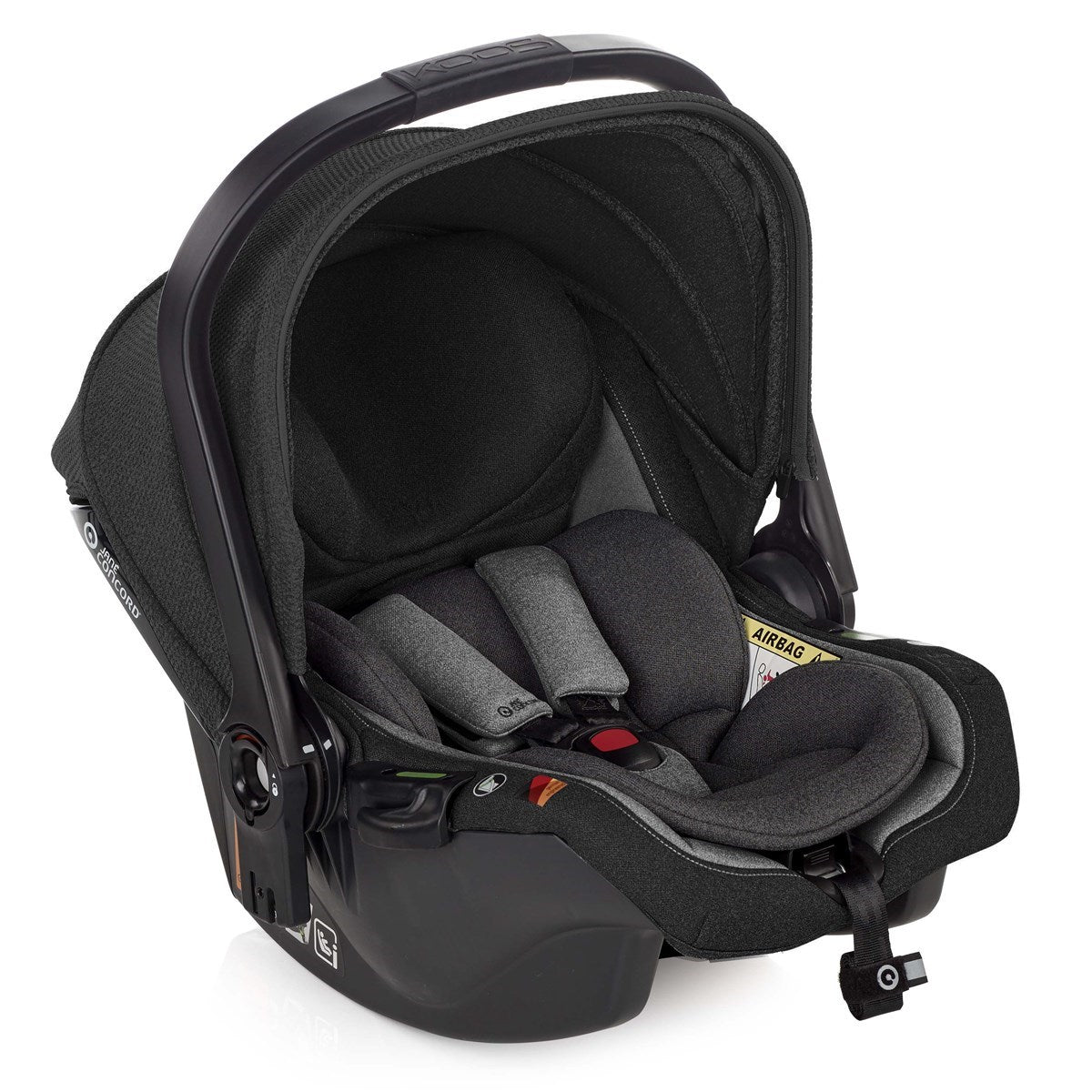 Jane Muum Pro Essential Travel System & Starter Nursery Bundle, Cold Black