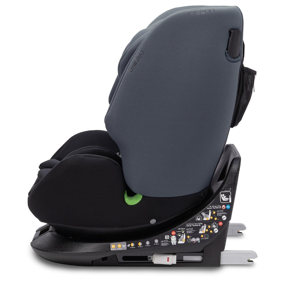 Osann One 360 Nero Rotating i-Size Car Seat, 40-150cm 0-12 years