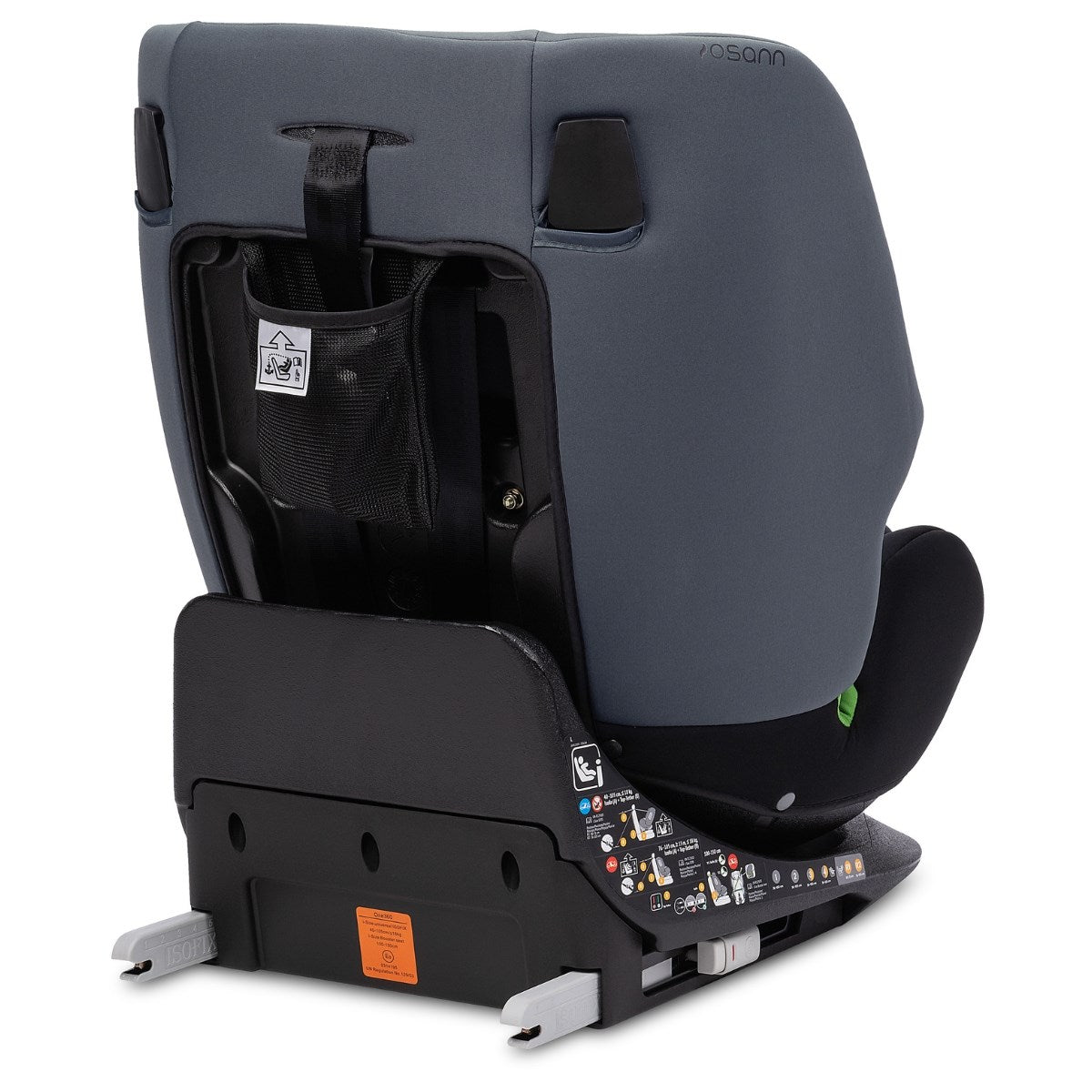 Osann One 360 Nero Rotating i-Size Car Seat, 40-150cm 0-12 years