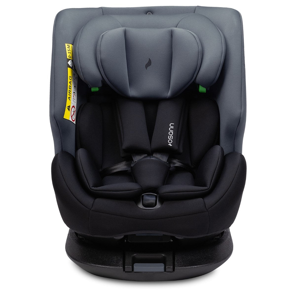 Osann One 360 Nero Rotating i-Size Car Seat, 40-150cm 0-12 years