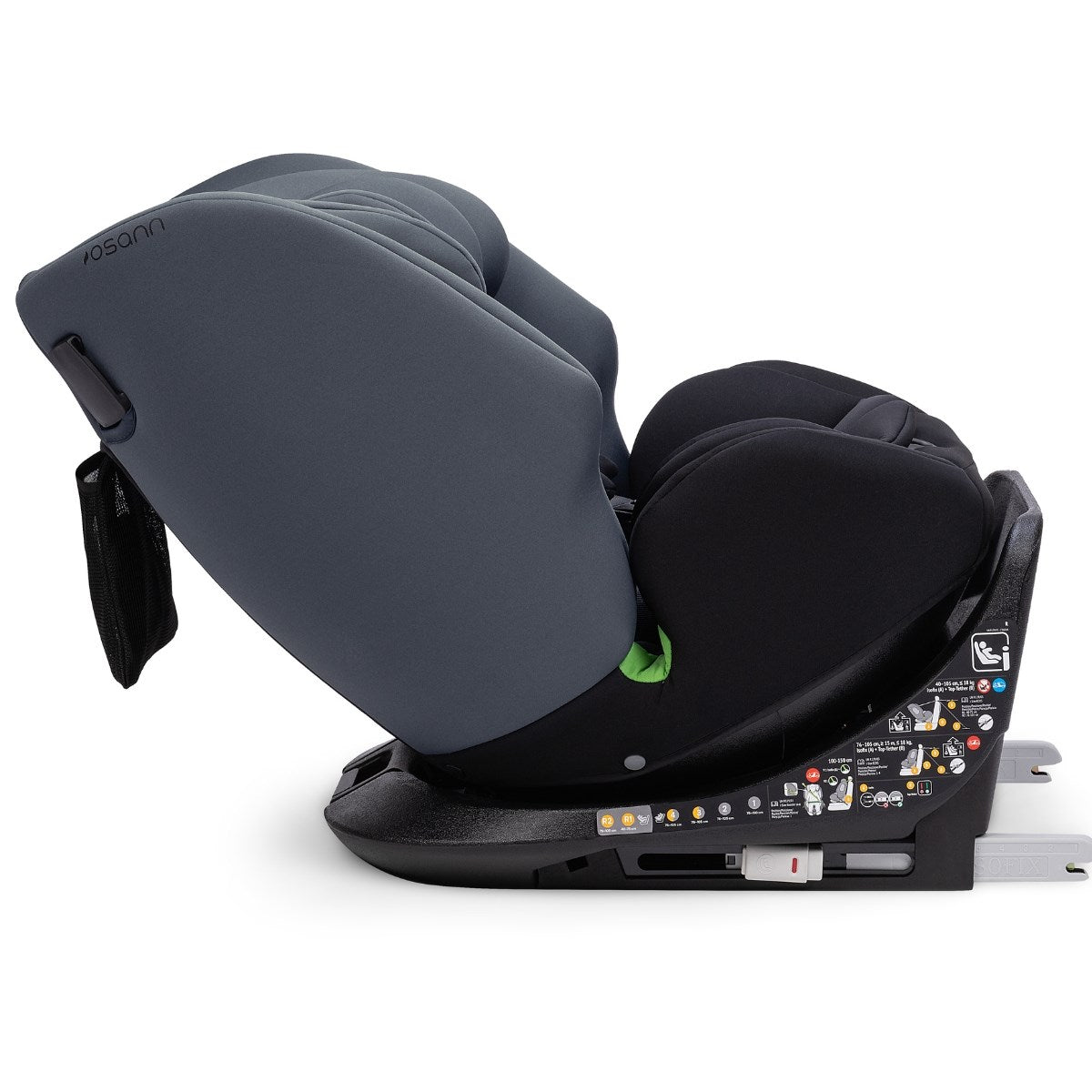 Osann One 360 Nero Rotating i-Size Car Seat, 40-150cm 0-12 years